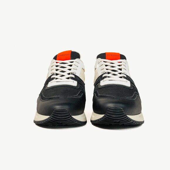 Givenchy Active Runner Grey & Blue Nylon Sneakers - Picture 2 of 10